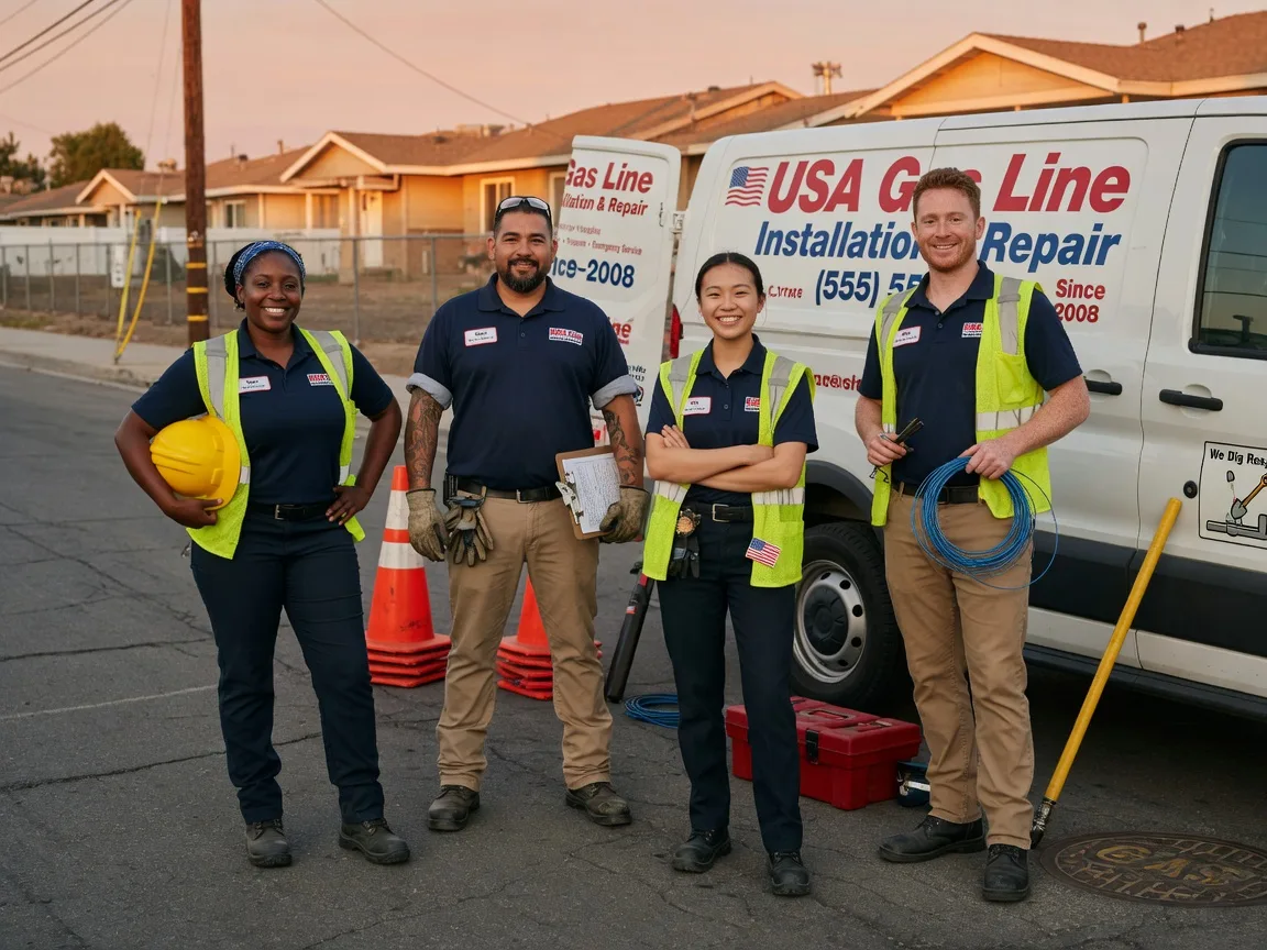 Gas Line Installation company in Waterbury, NE